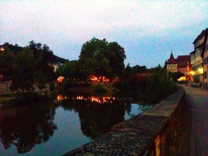 sommerabend in schwäbisch hall